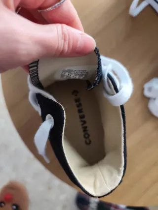 Converse negras altas