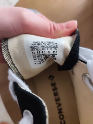 Converse negras altas