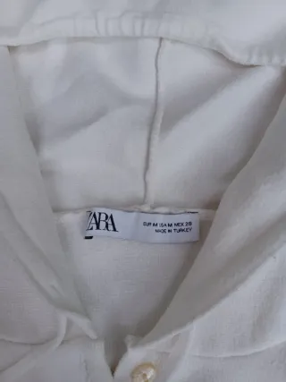 Sudadera Zara Punto Talla Blanca