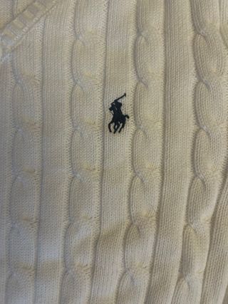 Maglione Polo Ralph Lauren Bianco Taglia S