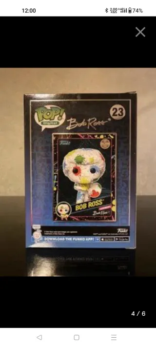 Funko Pop Bob Ross Digital NFT Release 23