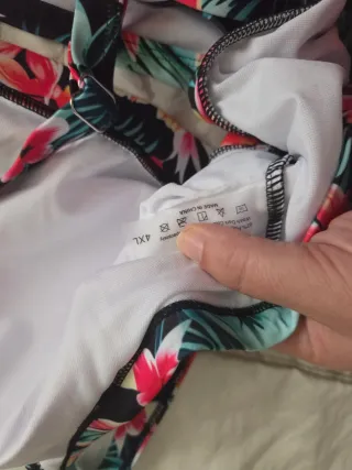 Bikini Hawaiano Shein Talla 4XL