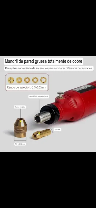 Mini Dremel Inalámbrico POTENTE y en OFERTA!!!