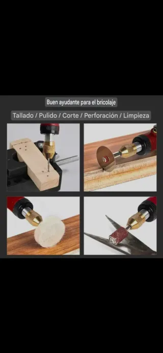 Mini Dremel Inalámbrico POTENTE y en OFERTA!!!