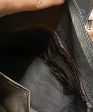 Buga Bags Borsa Marrone con Zip e Tasche