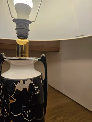 Lámpara de mesa vintage mármol - Biosca & Botey