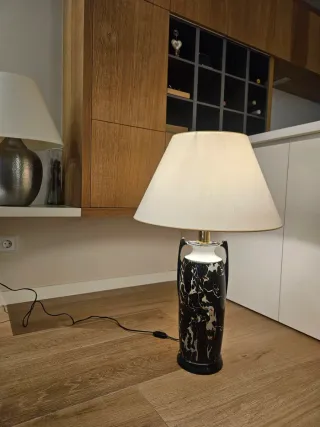 Lámpara de mesa vintage mármol - Biosca & Botey