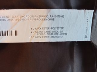 Abrigo Lefties jaspeado T. S