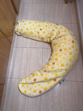 Cojín de lactancia estampado floral