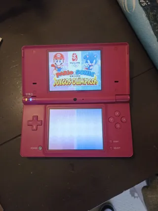 Nintendo DS Rosa + Juego Mario Sonic