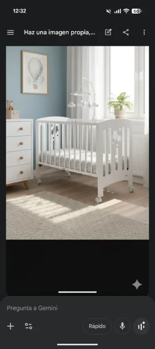 Cuna TRAMAS buen estado