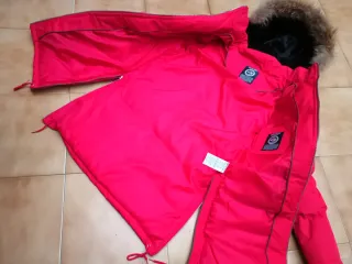 Abrigo Geographical Norway Rojo Talla L