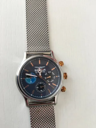 Orologio Sector Uomo Cronografo Blu