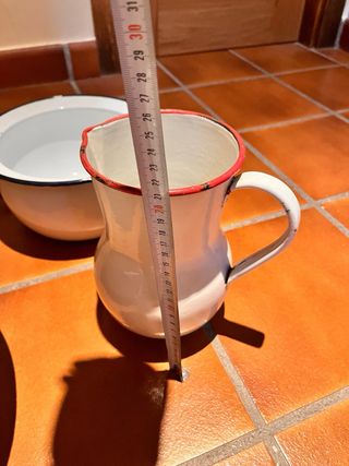 Palanganero de forja