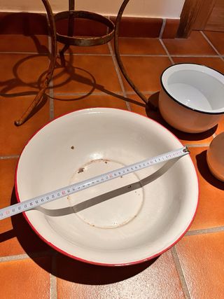 Palanganero de forja