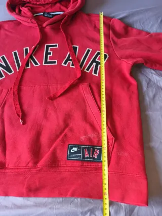 Sudadera Nike Air Roja con Capucha Sólo envío