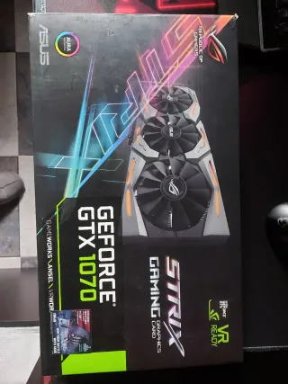 Tarjeta Gráfica ASUS GTX 1070 STRIX 8GB