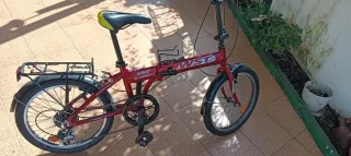 Bicicleta plegable 20 poco uso
