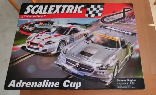 2 Cajas Scalextric Adrenaline Cup Circuito C3