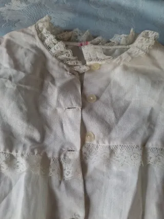 Camisa Fallera Blanca Talla 42