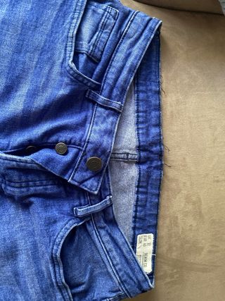 Pantalón corto tejano chico azul