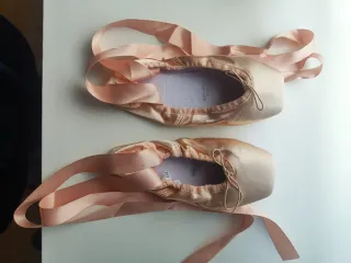 Zapatillas Ballet Puntas Talla 38 Rosa