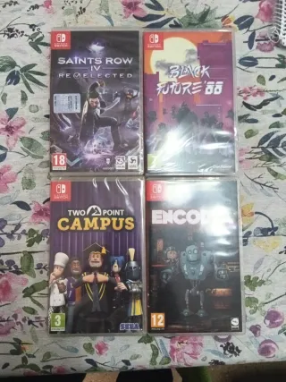 Juegos Nintendo Switch: Saints Row, Black Future +