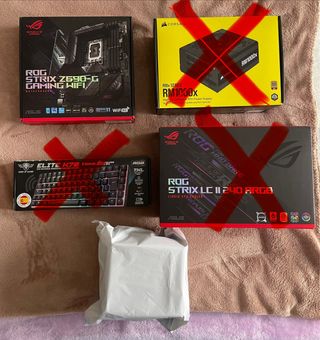 Placa Base ASUS Z-690-G y CPU Intel i9-12900k