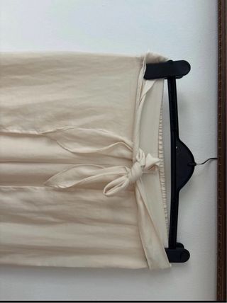 Pantalón palazzo Belle beige Corte Inglés