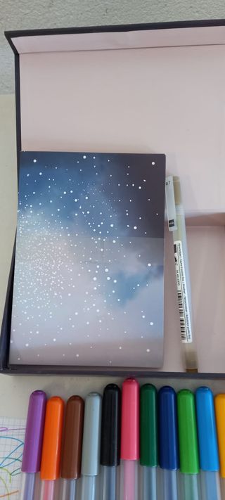 Lote Papelería: Bolígrafos, Notas Adhesivas