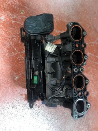 Colector+ Inyectores+ mariposa Peugeot