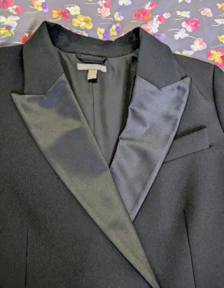 Giacca H&M doppiopetto nera taglia XS