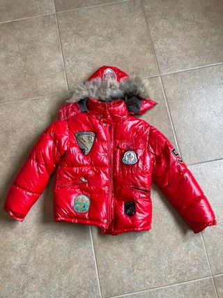 Chaqueta Moncler Roja Niño TALLA M NIÑO