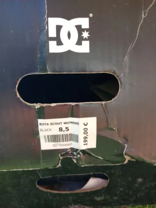 Botas Snowboard DC Scout Mujer Talla 40