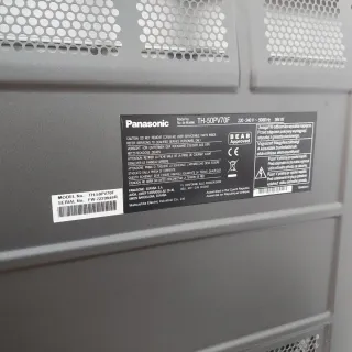 Televisión Panasonic Negra