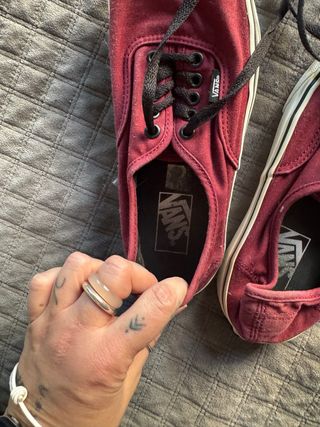 Zapatillas Vans granates