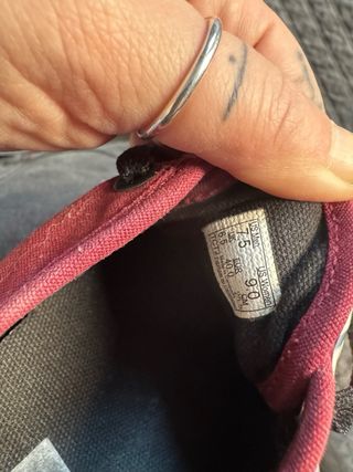 Zapatillas Vans granates