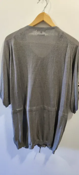 Chaqueta punto Massimo Dutti gris