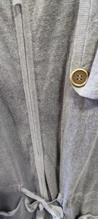 Chaqueta punto Massimo Dutti gris