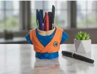 Porta bolis Goku 3D.