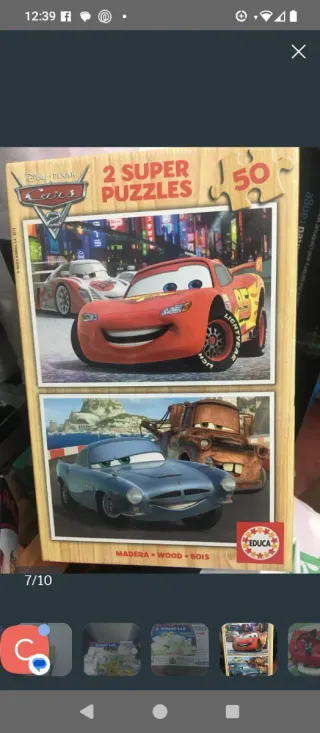 Puzzles Disney Pixar Cars 2 Super Puzzles 50 Pieza