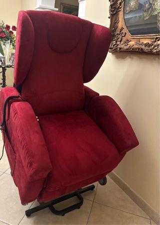 Poltrona relax elettrica reclinabile