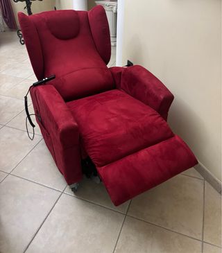 Poltrona relax elettrica reclinabile