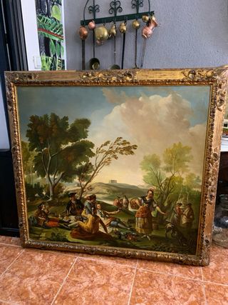 Goya Merienda a la orilla del Manzanares