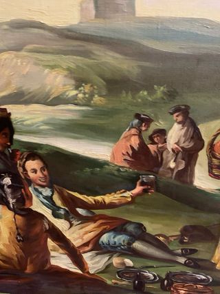 Goya Merienda a la orilla del Manzanares