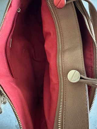 Bolso flecos marrón Stradivarius