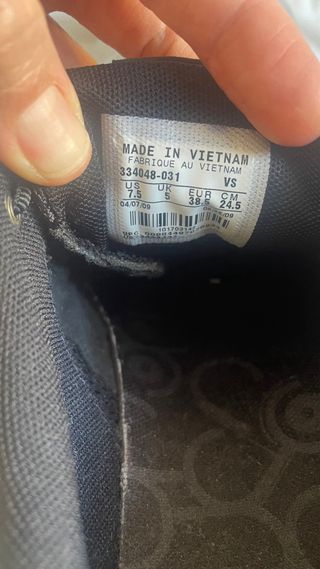 Zapatillas Nike Air Negras y Turquesa