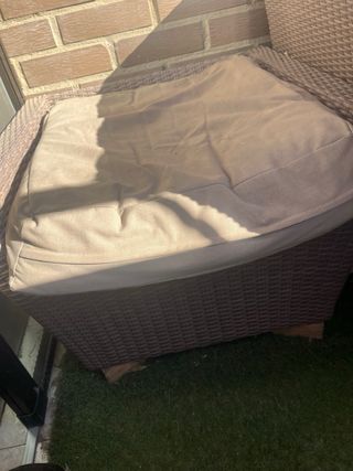 Conjunto Sofás Terraza + Mesa Ratán