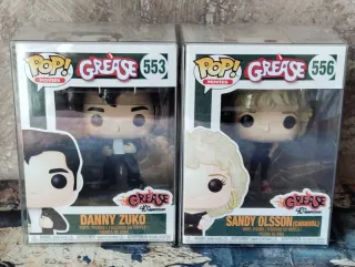 Funko Pop Grease Danny Zuko y Sandy Olsson