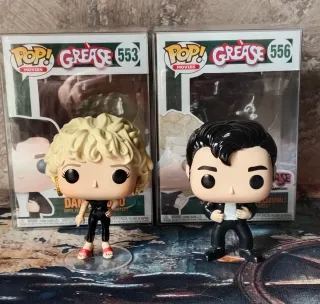 Funko Pop Grease Danny Zuko y Sandy Olsson